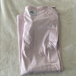 Ollie Light Pink Swaddle Blanket